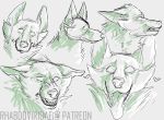  &lt;3 2018 becquerel canine conditional_dnp digital_drawing_(artwork) digital_media_(artwork) dog fangs fur homestuck male mammal ms_paint_adventures sketch teeth wolftacos 