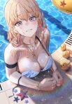  bikini_top hanbenp swimsuits wardrobe_malfunction wet 