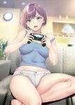  cleavage gentsuki tagme torn_clothes 