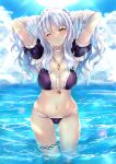  bikini caren_hortensia fate/grand_order garter swimsuits wet yuki_haru 