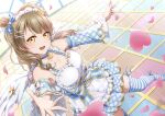  cleavage love_live! minami_kotori thighhighs yuuren 