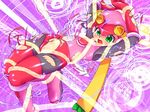  artist_request bodysuit boots leotard pink_bodysuit pink_footwear pink_leotard pussy rockman rockman_exe roll_exe solo tearing_clothes tentacles thighhighs torn_clothes 