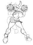  &lt;3 abs anthro anthrofied areola bimbo_anthro bimbofied bovid bovine breasts cheerleader clothing curved_horn female footwear friendship_is_magic genitals hasbro hi_res high_heels horn jrvanesbroek lips mammal monochrome muscular muscular_anthro muscular_female my_little_pony nipple_outline pom_poms pussy simple_background sketch socks solo thick_calves thick_lips thick_thighs white_background yak yona_yak 