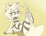  2019 accessory amy_rose anthro bee_costume bodily_fluids breasts clothed clothed_sex clothing costume cum cumshot disembodied_penis duo ejaculation erection eulipotyphlan faceless_character faceless_male female female_focus foot_fetish foot_play footjob genital_fluids genitals half-closed_eyes headband hedgehog humanoid_genitalia humanoid_penis looking_at_genitalia looking_at_penis male male/female mammal monochrome narrowed_eyes penis retromander sega sex simple_background sitting solo_focus sonic_the_hedgehog_(series) 