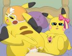 bestiality bodily_fluids butt cleft_tail clitoris clothing cosplay cosplay_pikachu_(character) cosplay_pikachu_(costume) cum cum_in_pussy cum_inside erection female female_penetrated feral from_behind_position genital_fluids genitals human human_on_feral interspecies malawrist male male/female male_penetrating male_penetrating_female mammal mask nintendo nude on_bottom on_top open_mouth penetration penis pikachu pikachu_libre pikachu_pop_star pok&eacute;mon pok&eacute;mon_(species) pok&eacute;philia pussy reverse_cowgirl_position sex smile spread_legs spread_pussy spreading thick_thighs tongue vaginal vaginal_penetration video_games wide_hips 