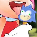  amy_rose anthro dessert eulipotyphlan female food hedgehog ice_cream licking licking_popsicle low_res male male/female mammal minus8 popsicle sega solo sonic_popsicle sonic_the_hedgehog sonic_the_hedgehog_(series) tongue tongue_out 