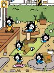  animated bottle bowl box canid canine clothed clothing felid feline food grass group hair kuroigames mammal neko_atsume plant potted_plant short_playtime smile tailwag tem temmie_(undertale) topwear undertale video_games white_body 