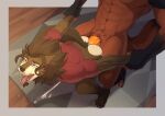  2021 abs ahegao anal anal_penetration anthro anthro_on_anthro anthro_penetrated anthro_penetrating anthro_penetrating_anthro black_body black_fur bodily_fluids brown_body brown_fur brown_hair canid canine cum cumshot digital_media_(artwork) dorian_(furdo) duo ejaculation fucked_silly fur furdo genital_fluids genitals hair hel_(shiretsuna) hi_res idrysse idrysse3 looking_pleasured male male/male male_penetrated male_penetrating male_penetrating_male mammal open_mouth orange_body orange_fur orange_penis penetration penile penile_penetration penis penis_in_ass red_eyes saliva white_body white_fur 