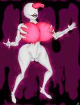  1_eye alien alien_humanoid big_breasts big_butt breasts butt corpse death fangs female goo_creature hi_res huge_breasts humanoid maxhe monster monstrous_humanoid nipples parasite ribs simple_background small_waist smile smiling_at_viewer solo spikes standing what where_is_your_god_now 