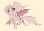  2021 bat_pony cutie_mark digital_media_(artwork) equid equine fan_character female feral hasbro hi_res imalouart mammal membrane_(anatomy) membranous_wings my_little_pony solo wings 