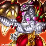  1:1 anthro bakugan bodily_fluids cum drago dragon duo female genital_fluids hi_res invalid_tag male male/female orgasm pornography sex unknown_artist vestroi wavern wings wyvern 