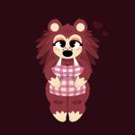  &lt;3 1:1 animal_crossing anthro apron clothing curvy_figure eulipotyphlan female freckles hedgehog hi_res mammal naycelium nintendo sable_able solo video_games voluptuous wide_hips 