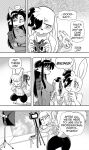  ... anthro bikini bodily_fluids breasts canid canine clothed clothing comic cookie_(furryfight_chronicles) daigaijin dialogue english_text female fox furryfight_chronicles group hi_res kalita_(furryfight_chronicles) lagomorph leporid looking_back lucha_libre_mask mammal mask muko open_mouth rabbit rear_view rodent sciurid shirt sports_mask sportswear sweat swimwear tank_top text topwear tree_squirrel wrestling_mask 