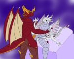  anonymous_artist anthro bakugan drago_(bakugan) duo female male male/female wavern 