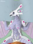  anthro bakugan drago dragon duo female hi_res male male/female shazarc wavern 