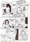  android_16 android_17 android_18 comic dragon_ball_z krillin mirai_trunks oiwaido 
