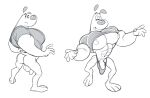  analon_(artist) anthro capcom dudley dudley_puppy hi_res male muscular nickelodeon solo street_fighter t.u.f.f._puppy video_games 