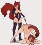  animal_humanoid arteia_kincaid_(arctic_android) ass_up blush bodily_fluids boots braided_hair breasts butt casimira_(orannis0) clothing collar collar_only drill_curls dripping duo eyewear female female/female fluffy fluffy_tail footwear genital_fluids glasses gyarusatan hair hi_res humanoid humanoid_on_humanoid jack-o&#039;_pose legwear looking_back_at_partner mammal mammal_humanoid mustela mustela_humanoid mustelid mustelid_humanoid musteline musteline_humanoid o&#039;_crouch_pose pose pussy_juice pussy_juice_drip riding_crop rodent rodent_humanoid rubber rubber_suit sciurid sciurid_humanoid spanking squirrel_humanoid stoat_humanoid suntan tan_line thigh_highs tree_squirrel_humanoid true_musteline whip 