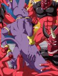  2_penises absurd_res alien anthro balls beerus bodily_fluids chiritea dinosaur dragon_ball dragon_ball_super extraterrestrial felid feline foreskin genital_fluids genitals grin group hi_res horn humanoid_genitalia humanoid_penis imminent_foursome imminent_gangbang ki_(dragon_ball) licking male mammal moginaian moginaian_(battle_mode) multi_arm multi_eye multi_genitalia multi_horn multi_limb multi_penis on_model partially_retracted_foreskin penis precum reptile scalie smile surrounded tongue tongue_out uncut 