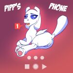  &lt;3 1:1 animal_genitalia animal_pussy anus cellphone cocaine_(artist) discord_(app) dock equid equine equine_pussy female feral genitals looking_at_viewer mammal open_mouth pegasus phone puffy_anus pussy solo wings 