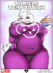 anthro belly big_belly big_breasts boss_monster bovid breasts caprine clothed clothing comic cover cover_art cover_page curvy_figure digital_media_(artwork) english_text female fur huge_breasts looking_at_viewer mammal mature_anthro mature_female neo_geppetto nipples overweight overweight_female simple_background slightly_chubby smile solo text thick_thighs tight_clothing tongue toriel undertale video_games white_body white_fur wide_hips 