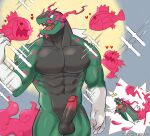  &lt;3 abs anthro anthrofied balls basculegion basculin chang52084 erection feral genitals green_body group male muscular muscular_anthro muscular_male nintendo nude pecs penis pok&eacute;mon pok&eacute;mon_(species) pokemon_legends_arceus red_body red_eyes video_games 