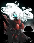  black_body blue_eyes breasts darkrai female hair hair_over_eye humanoid legendary_pok&eacute;mon nintendo not_furry one_eye_obstructed pok&eacute;mon pok&eacute;mon_(species) rilex_lenov solo video_games white_hair 