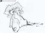  amputee audino blood bodily_fluids crying disability female fleshwound genital_fluids genitals gore nintendo pain peeing pok&eacute;mon pok&eacute;mon_(species) pussy sitting tears text traditional_media_(artwork) urine url video_games wounded yang_(artist) 