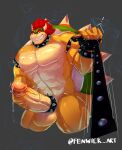  ! abs accessory anthro balls barazoku biceps big_balls big_muscles big_penis bodily_fluids bowser bracelet cock_ring dominant dominant_male erection fenwick_art first_person_view genital_fluids genitals hair hi_res holding_leash holding_object huge_balls huge_penis humanoid_genitalia humanoid_penis jewelry koopa leaking_precum leash leash_pull leashed_pov looking_at_viewer male mario_bros muscular muscular_anthro muscular_male nintendo nude pecs penis penis_accessory penis_jewelry portrait precum receiving_pov red_hair scalie sharp_teeth shell simple_background solo spiked_bracelet spiked_shell spikes spikes_(anatomy) submissive submissive_pov tan_body teeth three-quarter_portrait vein veiny_penis video_games yellow_body 