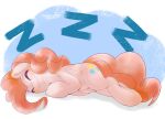  2021 cutie_mark earth_pony equid equine eyes_closed female feral friendship_is_magic hair hasbro hooves horse kurogewapony lying mammal my_little_pony on_side pink_body pink_hair pinkie_pie_(mlp) pony quadruped sleeping smile solo 