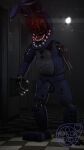  1080p 3d_(artwork) 9:16 animatronic digital_media_(artwork) exposed_penis five_nights_at_freddy&#039;s five_nights_at_freddy&#039;s_2 glowing glowing_eyes hi_res hstudios looking_at_viewer machine male missing_arm portrait red_eyes robot source_filmmaker video_games withered withered_bonnie_(fnaf) 