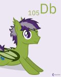  2021 4:5 absurd_res bat_pony bat_wings blue_background dubnium english_text equid fan_character feral green_body grey_hair hair happy hasbro hi_res looking_at_viewer lying male mammal membrane_(anatomy) membranous_wings multicolored_hair my_little_pony on_front one_eye_closed parclytaxel pupils purple_eyes purple_hair seeking_dusk signature simple_background slit_pupils smile solo text wings wink winking_at_viewer 