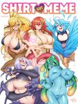  2021 absurd_res apode arachnid areola areola_slip arthropod avian big_breasts bikini bikini_top blonde_hair blue_hair breasts centaur centorea_shianus_(monster_musume) claws cleavage cleavage_cutout clothed clothing convenient_censorship draconcopode drider dungeons_and_dragons equid equid_taur equine equine_legs european_mythology feathers female feral gofa goo_creature goo_hair goo_humanoid greek_mythology group hair harpy hasbro hi_res huge_breasts humanoid humanoid_pointy_ears humanoid_taur lamia legless mammal mammal_taur miia_(monster_musume) monster_girl_(genre) monster_musume multi_eye mythological_avian mythology navel nipple_outline nipples papi_(monster_musume) pseudo_hair purple_hair rachnera_arachnera_(monster_musume) red_hair reptile scales scalie serpentine shirt_cut_meme small_breasts snake split_form suu_(monster_musume) swimwear taur under_boob wide_hips wizards_of_the_coast 