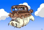  appa_(avatar) avatar:_the_last_airbender bodily_fluids catbus cum decapod duo flying genital_fluids guppy_(artist) hexapod male male/male nickelodeon 