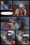  &lt;3 &lt;3_eyes absurd_res anthro anthro_on_anthro armpit_hair backwards_baseball_cap backwards_hat baseball_cap beagle blep blush bodily_fluids body_hair breath cane_(flicklock) canid canine canis chow_chow clothing comic cross-eyed dialogue dialogue_box domestic_dog duo english_text facial_hair fellatio flicklock floppy_ears genitals hat head_tuft headgear headwear hi_res humanoid_genitalia humanoid_penis hunting_dog isaac_(flicklock) male male/male mammal oral panting penile penis saliva saliva_on_penis saliva_on_tongue saliva_string scent_hound sex speech_bubble spitz text tongue tongue_out tuft 