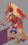  anthro anthro_penetrating anthro_penetrating_human avian blaziken clothing crocsaucy duo female female_on_anthro female_penetrated from_behind_position furniture hi_res human human_on_anthro human_penetrated interspecies larger_anthro larger_male looking_at_another looking_at_partner male male/female male_penetrating male_penetrating_female mammal may_(pok&eacute;mon) nintendo panties penetration pok&eacute;mon pok&eacute;mon_(species) pok&eacute;philia sex size_difference smaller_female smaller_human smile standing standing_sex table underwear video_games 