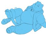  2021 absurd_res anthro belly bulge cai1448331577 clothing domestic_cat felid feline felis hi_res hoodie kemono male mammal moobs navel overweight overweight_male simple_background sketch solo topwear underwear white_background 
