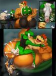  2021 aged_up anal anal_orgasm anal_penetration anthro anthro_on_anthro anthro_penetrated anthro_penetrating anthro_penetrating_anthro anus ball_slap balls barefoot big_balls big_butt big_muscles big_penis bodily_fluids bottomless bottomwear bowser bowser_day bracelet butt card clothed clothing comic cum cum_in_ass cum_inside cum_while_penetrated digital_media_(artwork) duke_nauticus ejaculation face_in_ass feet felching fin fish foreskin from_front_position fucked_silly furniture genital_fluids genital_piercing genitals green_yoshi group group_sex hair hand_holding hands-free hi_res horn hotpants humanoid_genitalia humanoid_penis jewelry justmegabenewell koopa looking_pleasured lying male male/male male_penetrated male_penetrating male_penetrating_male marine mario_(series) mario_bros mating_press mind_break money motion_lines multiple_scenes muscular muscular_anthro muscular_male navel navel_piercing nintendo nipples nude on_back on_table open_mouth oral partially_clothed pecs penetration penis penis_piercing piercing presenting presenting_penis reptile rimming scalie sex shark shell shirt shorts sitting size_difference small_dom_big_sub soles spiked_bracelet spiked_shell spikes spikes_(anatomy) stool table tank_top text the_great_gonzales_jr threesome toes topwear uncut video_games yoshi 
