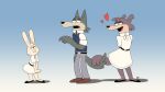  16:9 2021 absurd_res anthro beastars brown_body brown_fur canid canine canis clothed clothing conditional_dnp female fox-pop fur grey_body grey_fur group hair hanna-barbera haru_(beastars) hi_res jellystone_(hbo_max) juno_(beastars) lagomorph legoshi_(beastars) leporid male mammal rabbit simple_background white_body white_fur widescreen wolf 