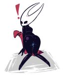  ! all_fours anthro arthropod black_eyes bodily_fluids butt clothing digital_media_(artwork) dripping_pussy featureless_feet female genital_fluids genitals holding_clothing holding_object hollow_knight hornet_(hollow_knight) insect looking_at_viewer looking_back looking_back_at_viewer nude pineapalooza pussy segmented simple_background solo team_cherry video_games white_background 