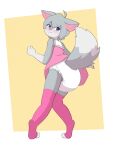  anthro blush butt chinchilla chinchillid clothing diaper dress embarrassed female hi_res mammal mari_the_chinchilla octojo padded padding rodent solo 