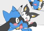  absurd_res anal anal_penetration duo emolga feral hi_res hugo_the_riolu male male/male nintendo penetration pok&eacute;mon pok&eacute;mon_(species) quentinmimikyu riolu sex surprise_sex surprised_expression video_games view_from_below 