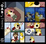 5_fingers alcohol anthro asphyxiation barefoot bau_husky bed bedroom beer_mug beverage black_nose blue_body blue_fur canid canine canis cellphone clothed clothing comic curled_tail daydream domestic_dog drowning eyes_closed feet felid fingers fur furniture gab_(comic) gab_shiba gabshiba hair_over_eyes half-closed_eyes hand_holding holding_cellphone holding_object holding_phone husky inside lion looking_at_cellphone looking_at_object looking_at_phone lying lying_on_bed male mammal multicolored_body multicolored_fur narrowed_eyes nordic_sled_dog on_back on_bed pantherine pensive phone phone_call phone_ringing pictographics rescue shiba_inu solo spitz text two_tone_body two_tone_fur underwater url water wet wet_body wet_fur white_body white_fur yellow_body yellow_fur 