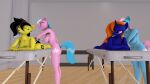  3d_(artwork) aloe_(mlp) anthro breasts digital_media_(artwork) equid equine fan_character female friendship_is_magic hasbro heart_taker hi_res horse lotus_(mlp) mammal massage_table my_little_pony nude pony skippyarts zedwin 