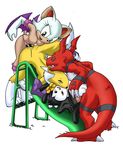  animaniacs crossover digimon dot_warner guilmon palcomix renamon rouge_the_bat sega sonic_team 