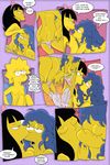  comic fluffy jessica_lovejoy lisa_simpson marge_simpson simpcest the_simpsons 