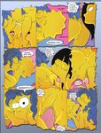  comic fluffy jessica_lovejoy lisa_simpson marge_simpson simpcest the_simpsons 