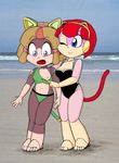  animal_ears breasts cat cat_ears feline female francine francine_manx mammal otama polly_esther samurai_pizza_cats shep 