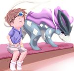  digimon female human interspecies lando legendary_pok&#233;mon licking male mammal masturbation nintendo oral penis plain_background pok&#233;mon pok&#233;mon_trainer pok&#233;philia pokemon pussy rimming suicune takato_matsuki tongue video_games white_background young 