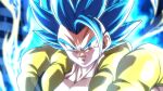  1boy aura blue_eyes blue_hair closed_mouth dragon_ball dragon_ball_super gogeta male_focus metamoran_vest rom_(20) serious solo spiked_hair super_saiyan super_saiyan_blue super_saiyan_blue_evolved upper_body 